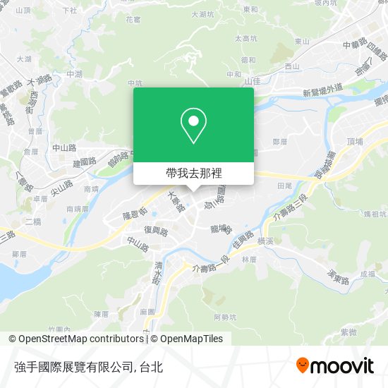 強手國際展覽有限公司地圖