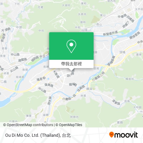 Ou Di Mo Co. Ltd. (Thailand)地圖