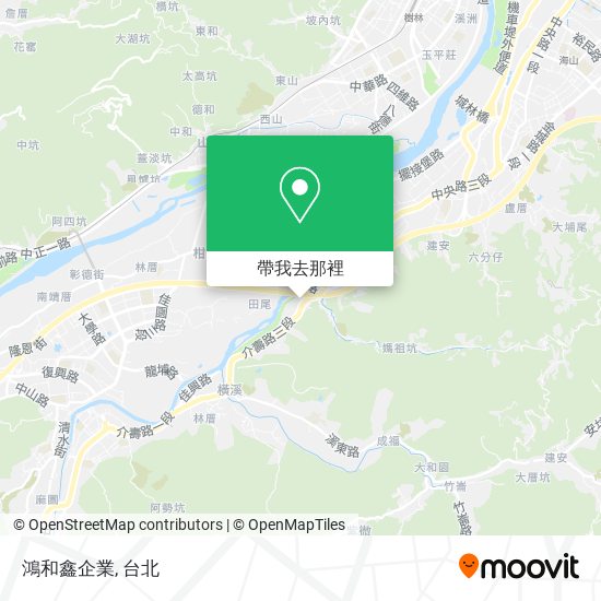 鴻和鑫企業地圖