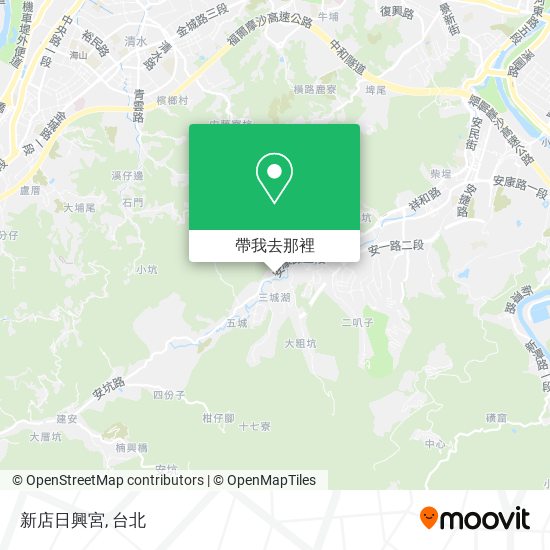 新店日興宮地圖