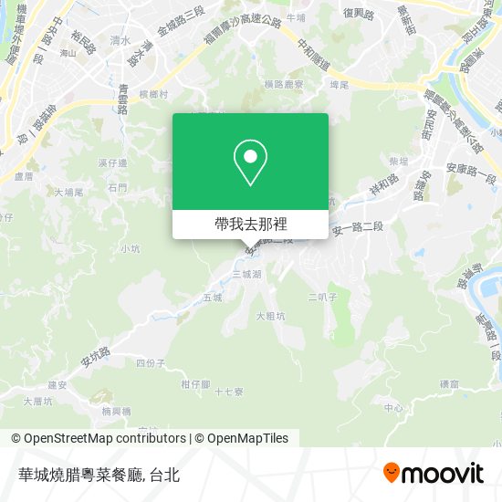 華城燒腊粵菜餐廳地圖