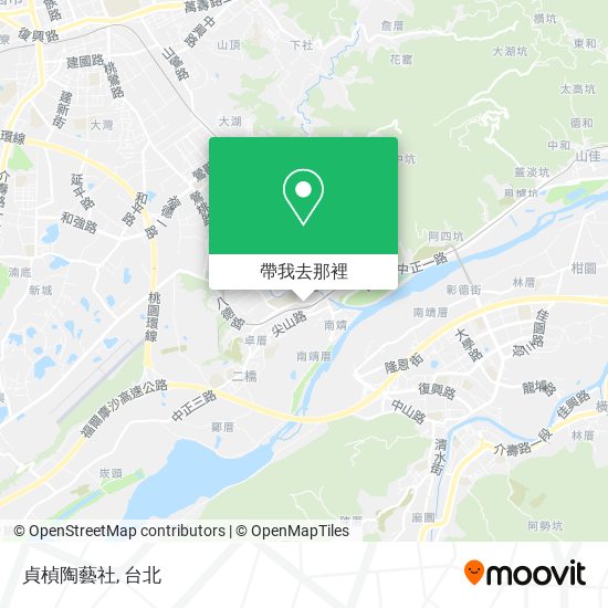 貞楨陶藝社地圖