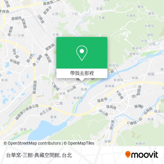 台華窯-三館-典藏空間館地圖