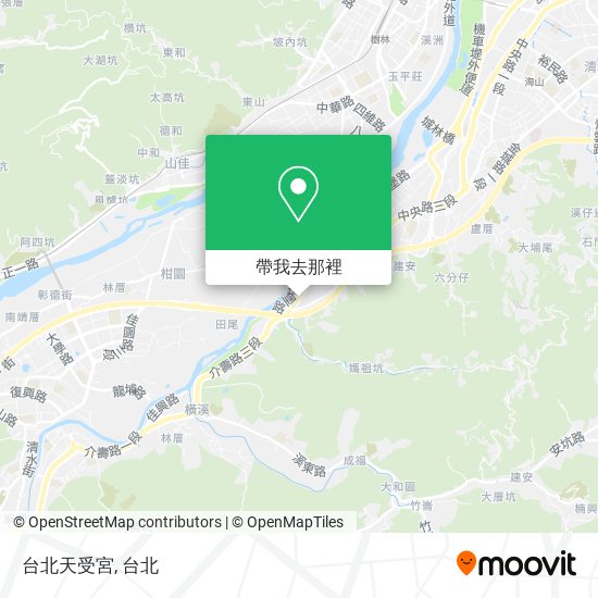 台北天受宮地圖