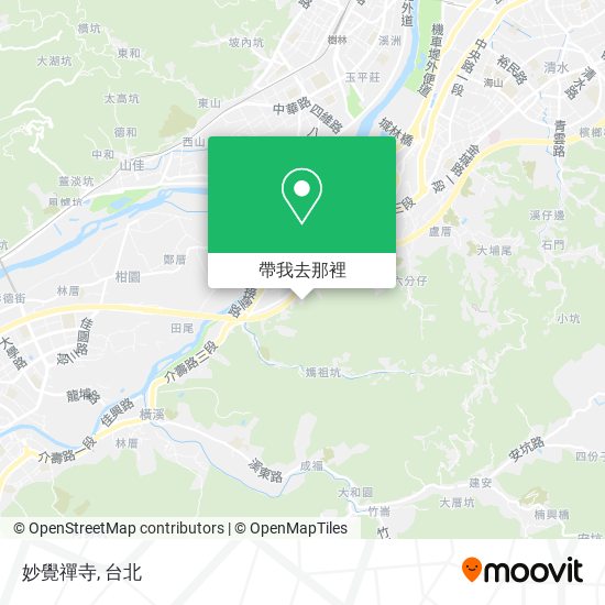 妙覺禪寺地圖