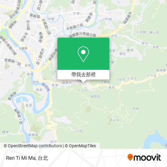 Ren Ti Mi Ma地圖