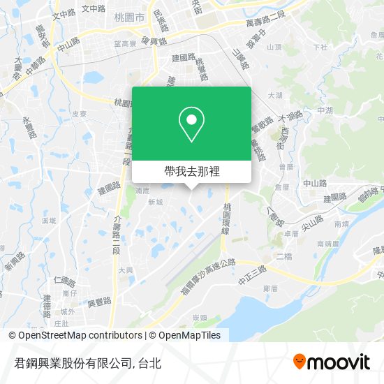 君鋼興業股份有限公司地圖