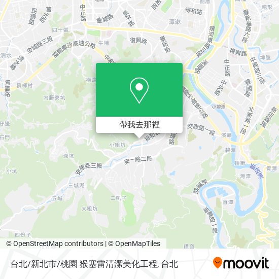 台北/新北市/桃園 猴塞雷清潔美化工程地圖