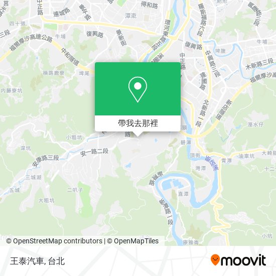 王泰汽車地圖