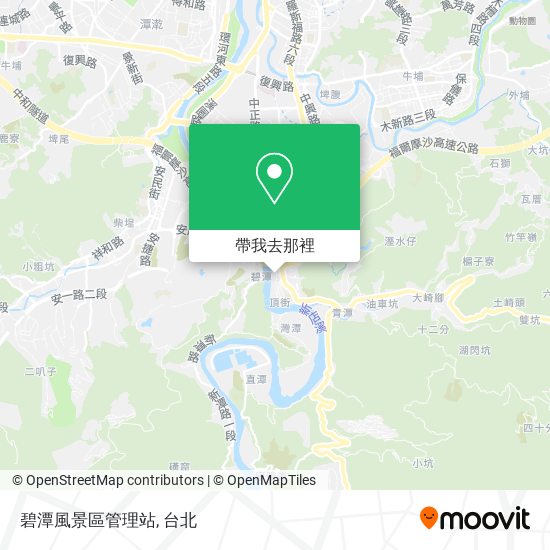 碧潭風景區管理站地圖