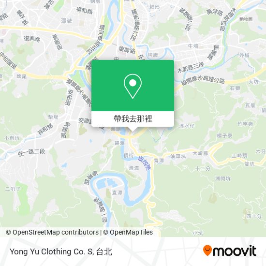 Yong Yu Clothing Co. S地圖