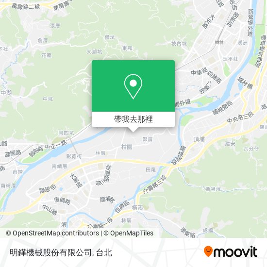 明鏵機械股份有限公司地圖