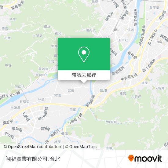 翔福實業有限公司地圖
