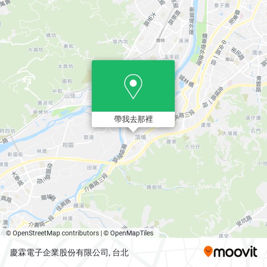 慶霖電子企業股份有限公司地圖
