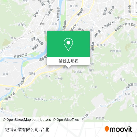 經博企業有限公司地圖