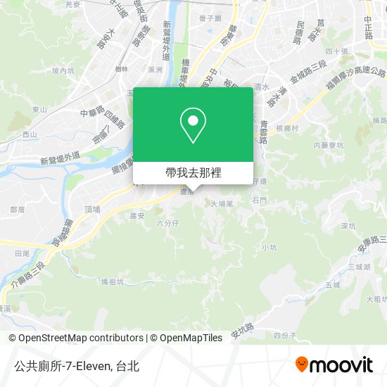 公共廁所-7-Eleven地圖