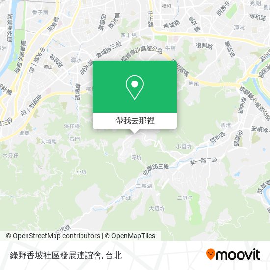 綠野香坡社區發展連誼會地圖