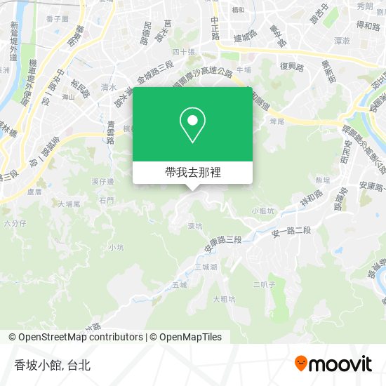 香坡小館地圖