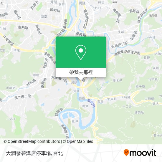 大潤發碧潭店停車場地圖
