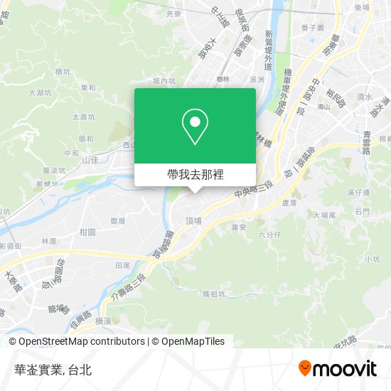 華崟實業地圖
