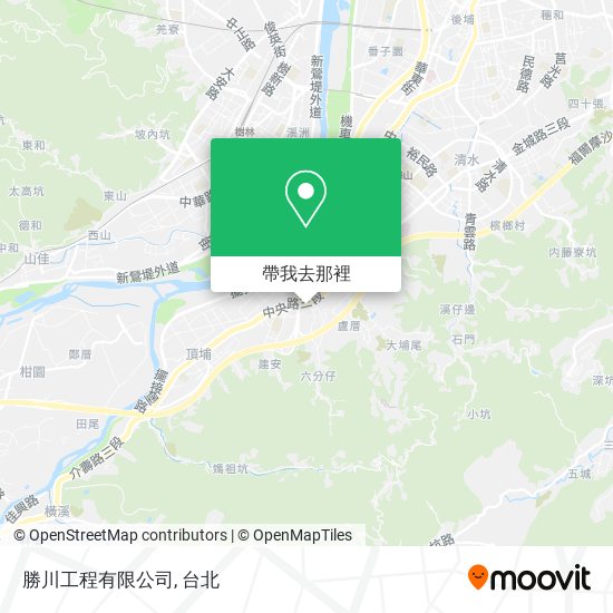 勝川工程有限公司地圖
