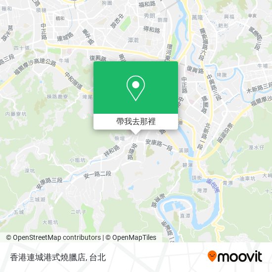 香港連城港式燒臘店地圖