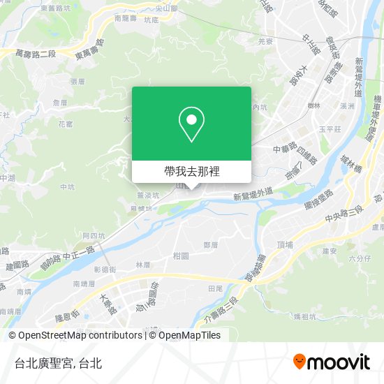 台北廣聖宮地圖
