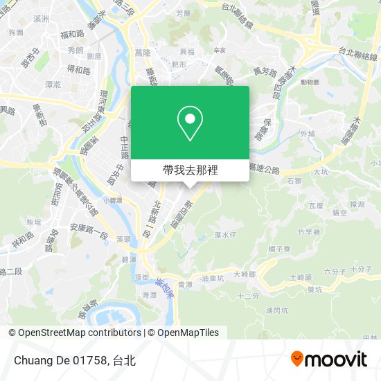 Chuang De 01758地圖