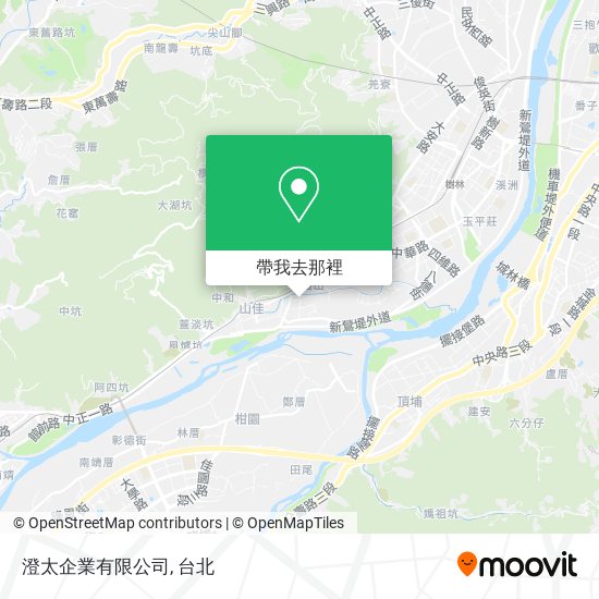 澄太企業有限公司地圖