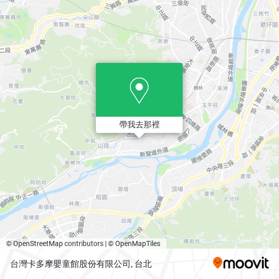 台灣卡多摩嬰童館股份有限公司地圖