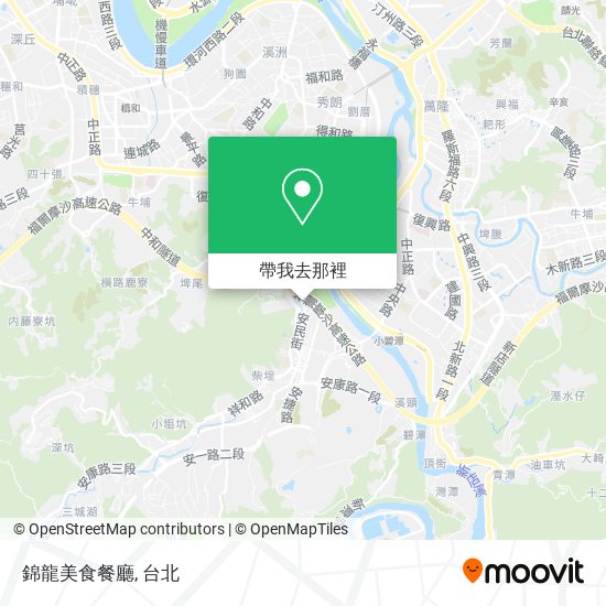 錦龍美食餐廳地圖