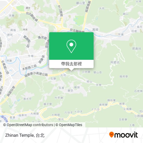 Zhinan Temple地圖