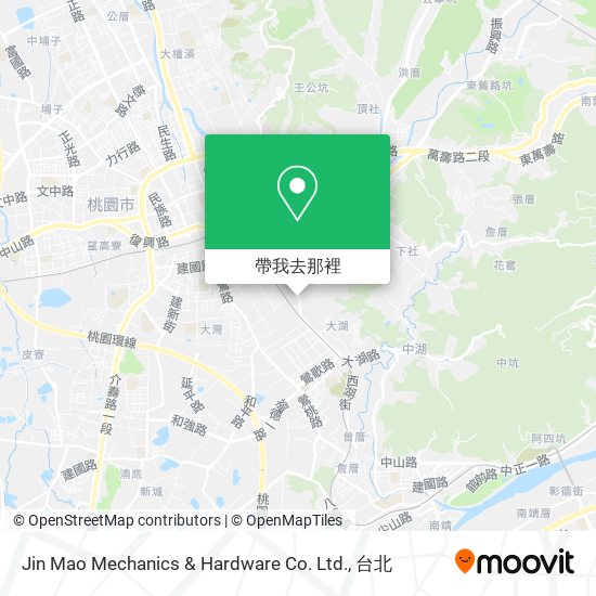 Jin Mao Mechanics & Hardware Co. Ltd.地圖