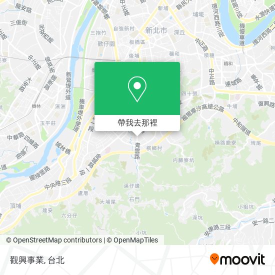 觀興事業地圖