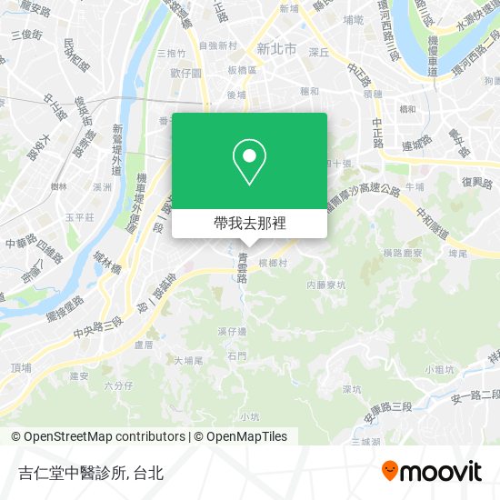 吉仁堂中醫診所地圖