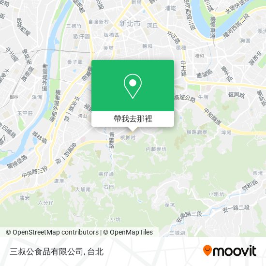 三叔公食品有限公司地圖