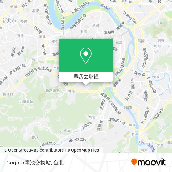 Gogoro電池交換站地圖