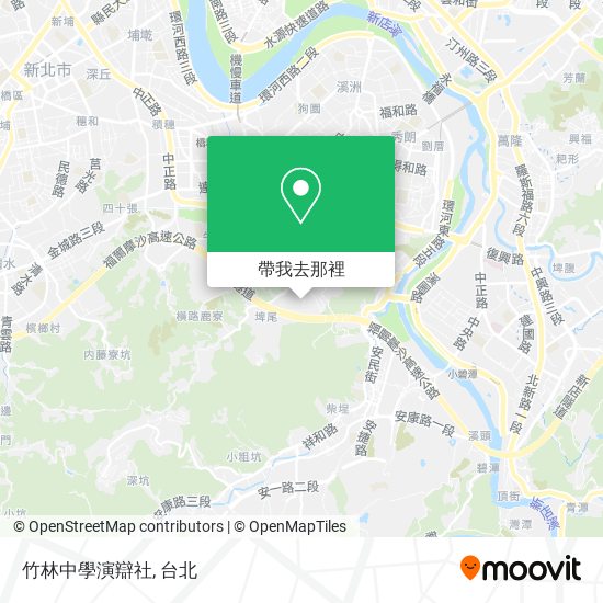 竹林中學演辯社地圖