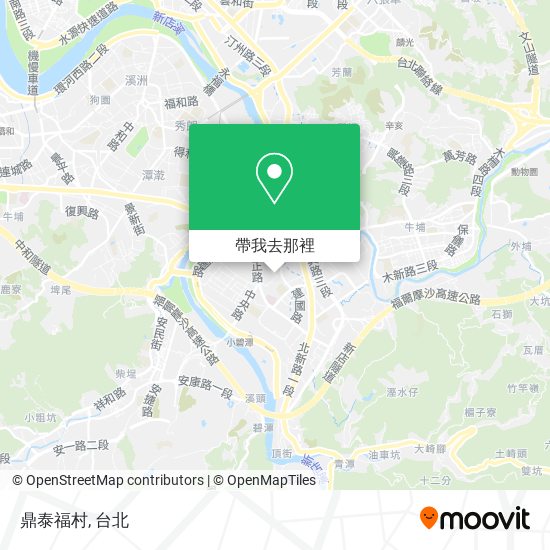鼎泰福村地圖