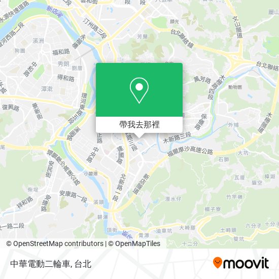 中華電動二輪車地圖