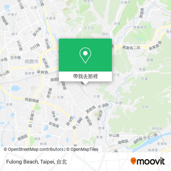 Fulong Beach, Taipei地圖