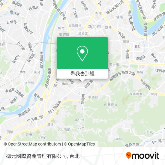 德元國際資產管理有限公司地圖
