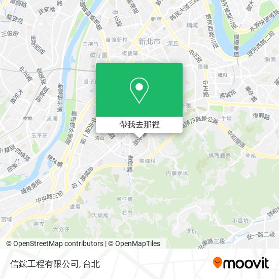 信鋐工程有限公司地圖