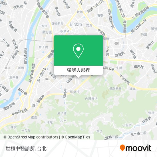 世桓中醫診所地圖