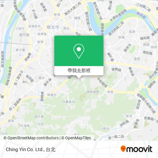 Ching Yin Co. Ltd.地圖