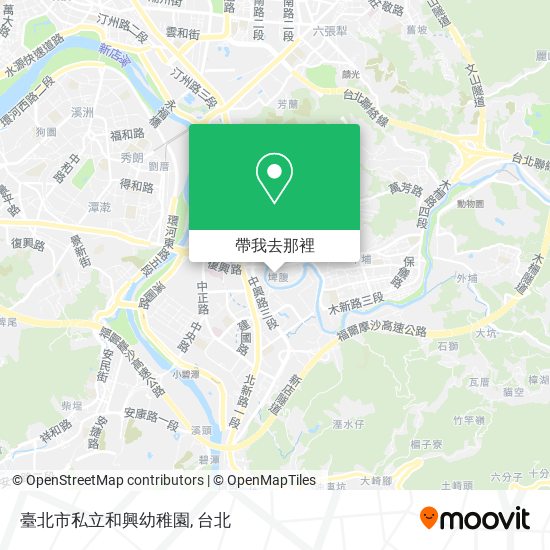 臺北市私立和興幼稚園地圖