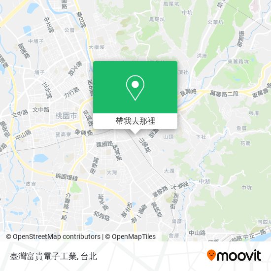 臺灣富貴電子工業地圖