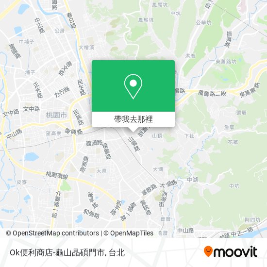 Ok便利商店-龜山晶碩門市地圖