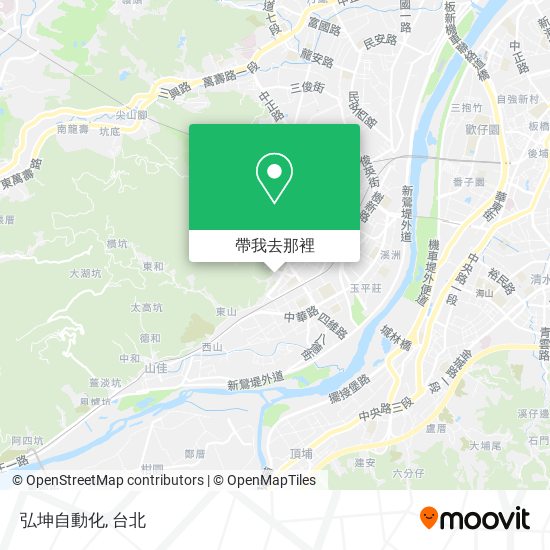 弘坤自動化地圖