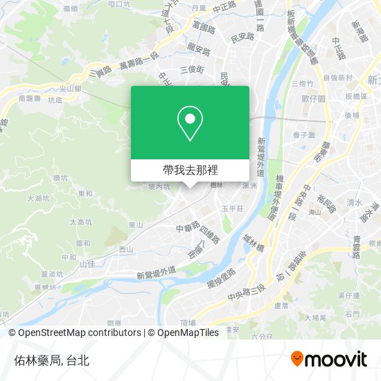 佑林藥局地圖